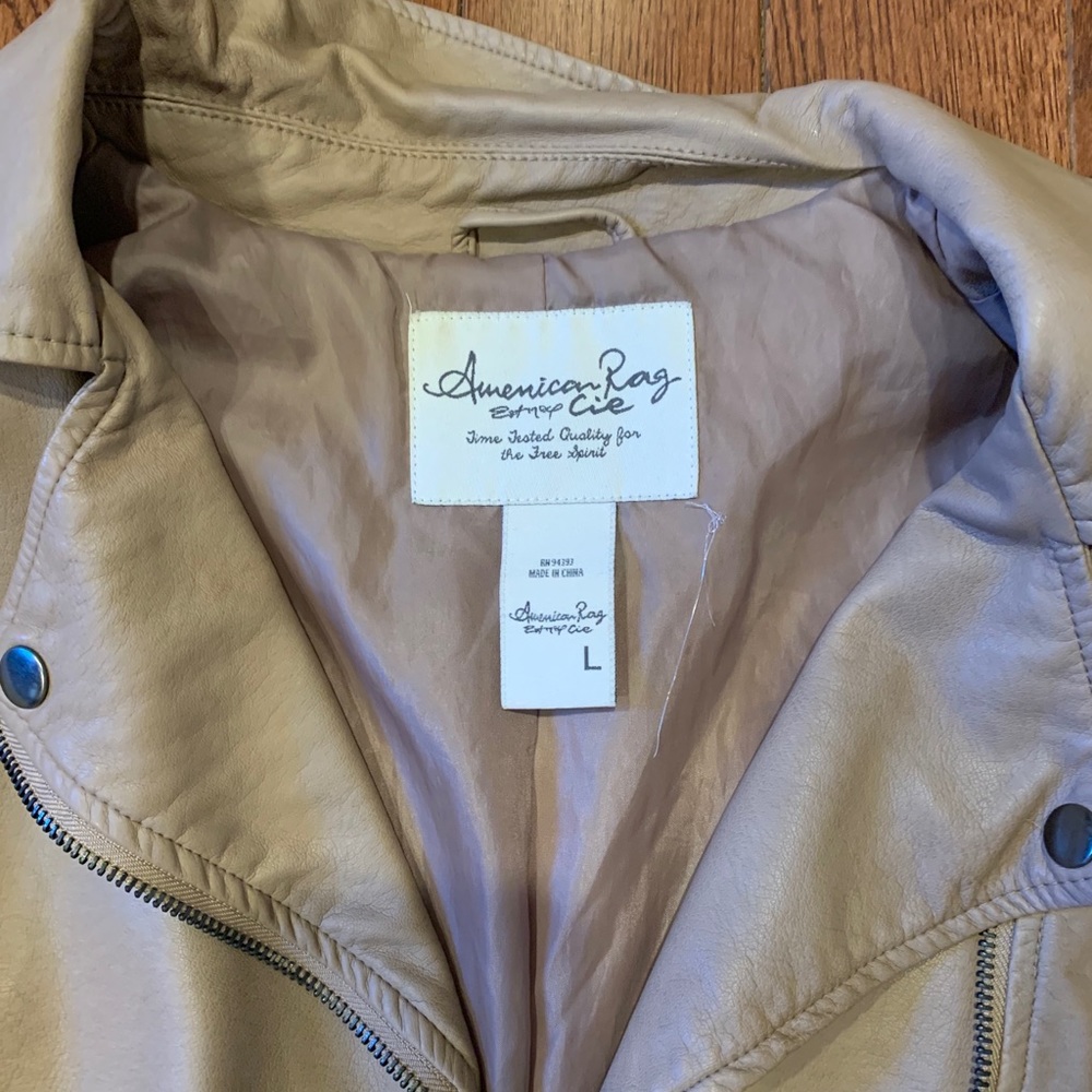 American Rag “Leather” jacket - Picture 2 of 2